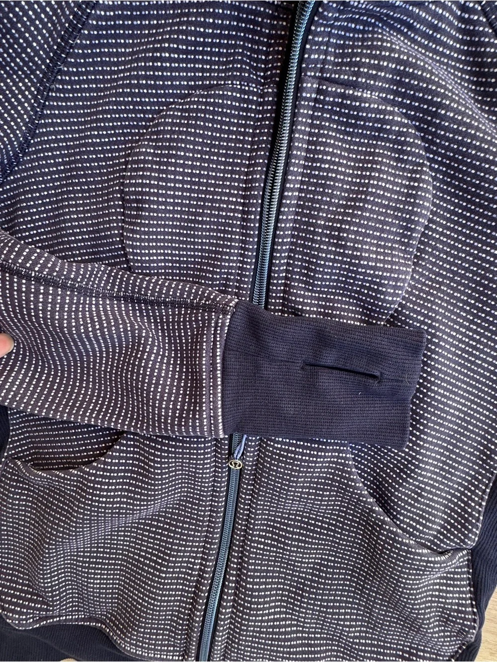 Lululemon Scuba Hoodie III Double Dot Naval Blue Lullaby / Naval Blue